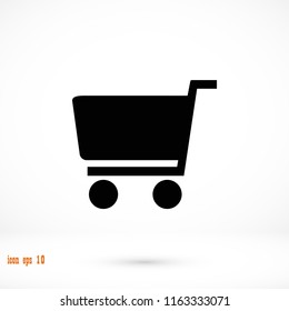 Shopping icon, Vector EPS 10 illustration style