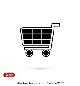 Shopping icon, Vector EPS 10 illustration style