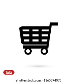 Shopping icon vector, Vector EPS 10 illustration style