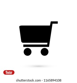 Shopping icon, Vector EPS 10 illustration style