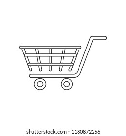 Shopping icon, Vector EPS 10 illustration style