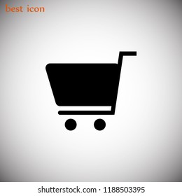 Shopping icon, Vector EPS 10 illustration style