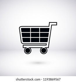 Shopping icon, Vector EPS 10 illustration style