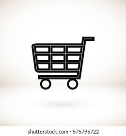 Shopping icon vector, Vector EPS 10 illustration style