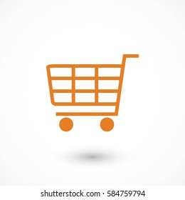 Shopping icon, Vector EPS 10 illustration style
