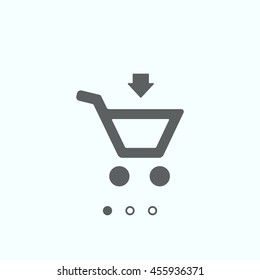 Shopping Icon , vector, icon flat