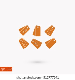 shopping icon vector, flat design best vector icon
