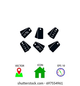 shopping icon vector, flat design best vector icon