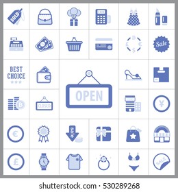 Shopping Icon Vector Illustration