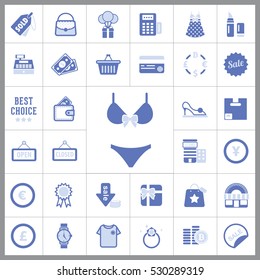 Shopping Icon Vector Illustration
