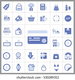 Shopping Icon Vector Illustration