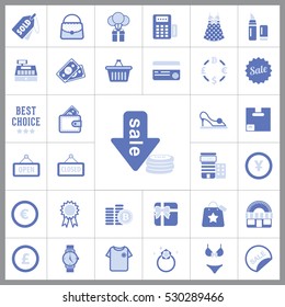 Shopping Icon Vector Illustration