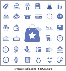 Shopping Icon Vector Illustration