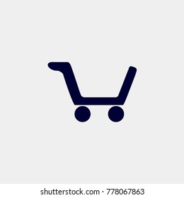 shopping icon, Vector illustration. shop cart icon vector