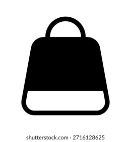 Icono de compras Ilustración de diseño de símbolo de Vector