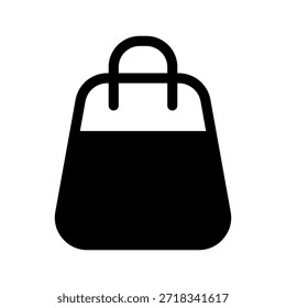Icono de compras Ilustración de diseño de símbolo de Vector