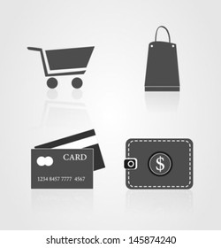 Shopping icons