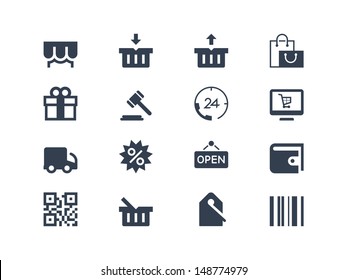 Shopping icons