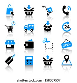 shopping icons