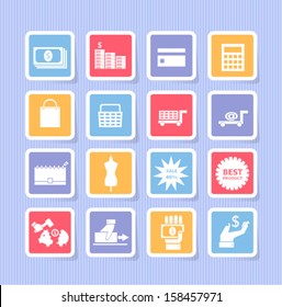 shopping icons
