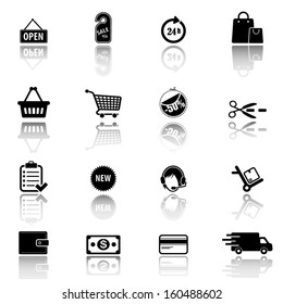 Shopping icons 