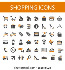 Shopping Icons.