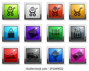 Shopping icons