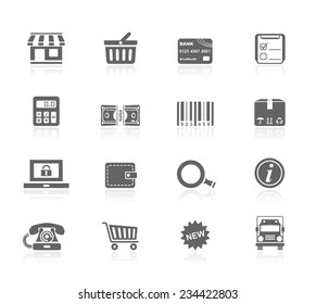 Shopping icons