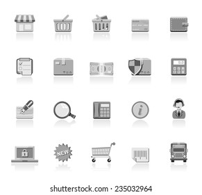 Shopping icons
