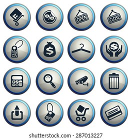 Shopping icons