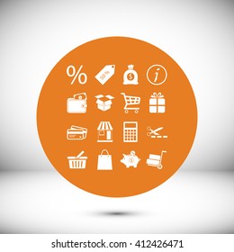 Shopping icons