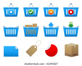 Shopping icons