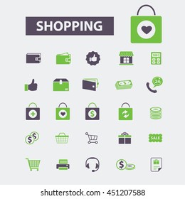 iconos de compras