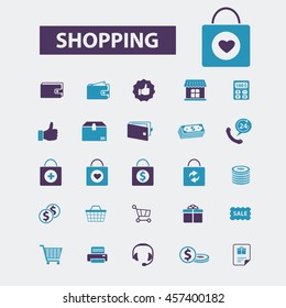 iconos de compras