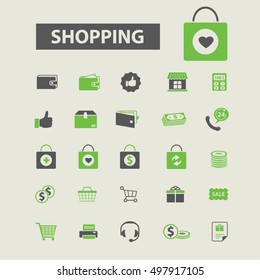 iconos de compras
