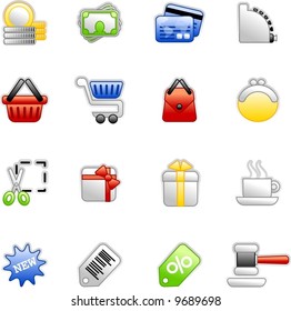 Shopping icons