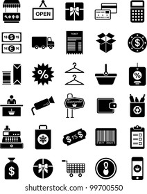 Shopping icons