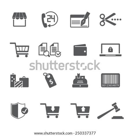 Shopping Icons