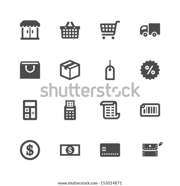 Shopping\
icons