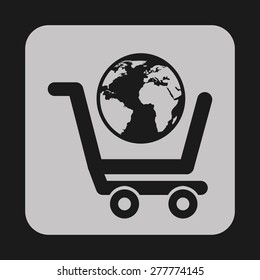 shopping icons design, vector illustration eps10 graphic 
