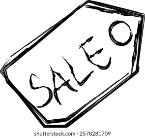 shopping icons in Doodle style, Web icons set. Shopping pictogram, sale