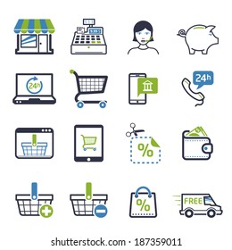 Shopping-Icons Set 01