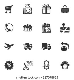 Shopping Icons - Set 1