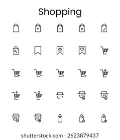 shopping icons set , shopping icons 