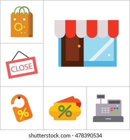 Shopping Icons Set