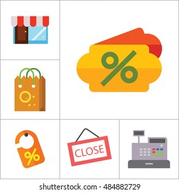 Shopping Icons Set