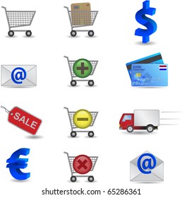 Shopping Icons Set