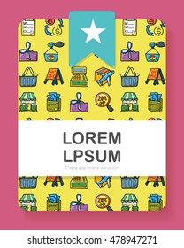 Shopping icons set,eps10