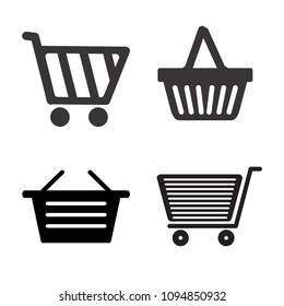 Shopping icons vector collection