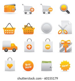 Shopping Icons, Yellow13 Professional icons for your website, application, or presentation